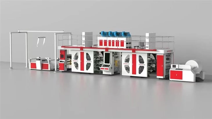 Valve Bag Printing Slitting Machine